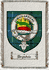Drysdale Clan Badge Throw Blanket