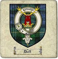 Duff Clan Badge Marble Tile