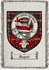 Dugald Clan Badge Throw Blanket