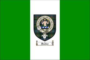 Dunbar Clan Badge Flag