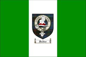 Dunbar Clan Murray Clan Badge Flag
