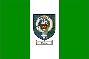 Duncan Clan Robertson Clan Badge Flag