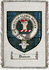 Duncan Clan Robertson Clan Badge Throw Blanket