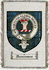 Duncanson Clan Badge Throw Blanket