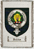 Dundas Clan Badge Throw Blanket