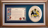 Dunse Clan Crest History Framed Print
