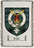 Eadie Clan Badge Throw Blanket