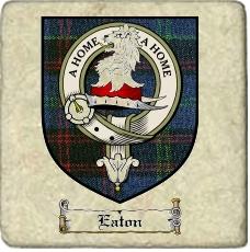 Eaton Clan Badge Marble Tile