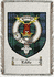 Eddie Clan Badge Throw Blanket
