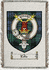 Edie Clan Badge Throw Blanket
