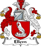 Ellem Family Crest / Ellem Coat of Arms JPG Download