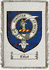 Elliot Clan Badge Throw Blanket