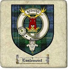 Esslemont Clan Badge Marble Tile