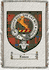Esson Clan Badge Throw Blanket