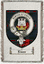Ewen Clan Badge Throw Blanket