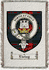 Ewing Clan Badge Throw Blanket