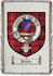 Fairlie Clan Badge Throw Blanket