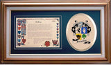 Farquhar Clan Crest History Framed Print