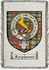Farquharson Clan Chattan Clan Badge Throw Blanket
