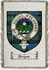 Fergus Clan Badge Throw Blanket