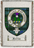 Ferries Clan Fergusson Clan Badge Throw Blanket