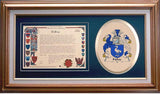 Fithie Clan Crest History Framed Print
