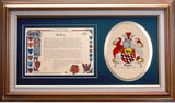 Ford Clan Crest History Framed Print