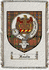 Foulis Clan Badge Throw Blanket