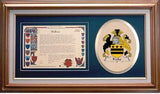 Freke Clan Crest History Framed Print