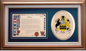 Freke Clan Crest History Framed Print