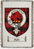 Fyffe Clan Badge Throw Blanket