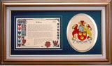 Galbreath Clan Crest History Framed Print