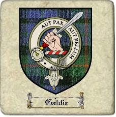 Galdie Clan Badge Marble Tile