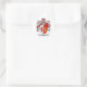 GALLEGOS FAMILY CREST - GALLEGOS COAT OF ARMS CLASSIC ROUND STICKER