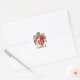 GALLEGOS FAMILY CREST - GALLEGOS COAT OF ARMS CLASSIC ROUND STICKER