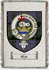 Galt Clan Badge Throw Blanket