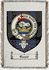 Gauld Clan Badge Throw Blanket