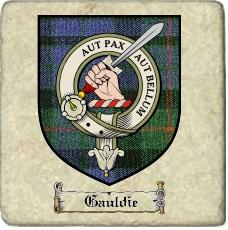 Gauldie Clan Badge Marble Tile