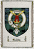 Geddes Clan Badge Throw Blanket