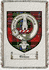 Gillan Clan Badge Throw Blanket