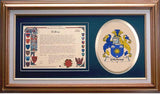 Gillchrist Clan Crest History Framed Print