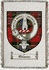 Gilzean Clan Badge Throw Blanket
