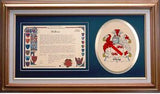 Gleig Clan Crest History Framed Print