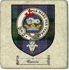 Gorrie Clan Badge Marble Tile