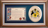 Govan Clan Crest History Framed Print