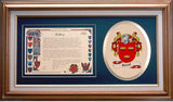 Grant Clan Crest History Framed Print