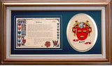 Grant Clan Crest History Framed Print