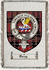 Gray Clan Badge Throw Blanket
