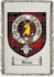 Gruer Clan Fraser Clan Badge Throw Blanket