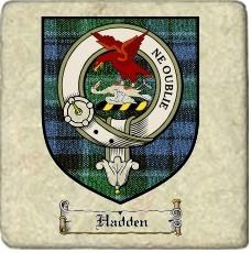 Hadden Clan Badge Marble Tile